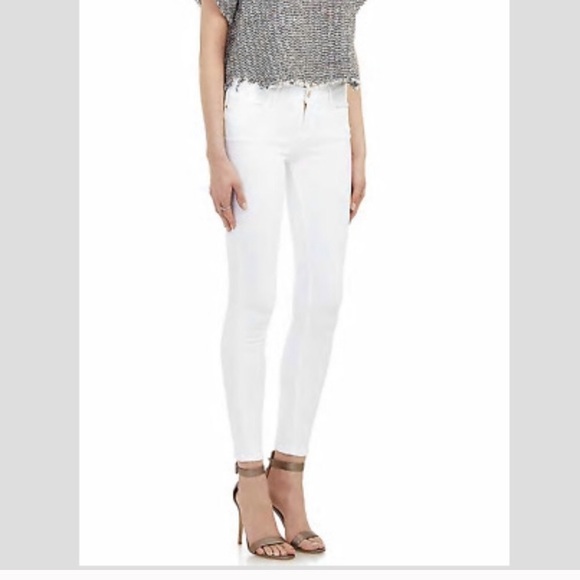 Frame Denim Denim - Frame White Le Skinny De Jeanne in Blanc 26